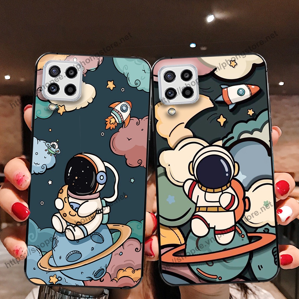Ốp lưng Samsung M32 / M62 vũ trụ phi hành gia cực hot siêu cute-rẻ-bền