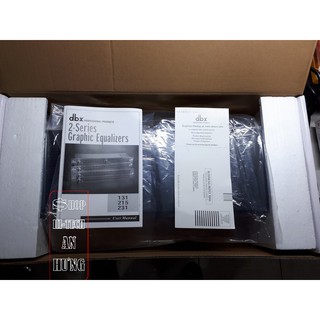 Lọc tiếng Equalizer DBX 231 + Tặng bộ jack nối
