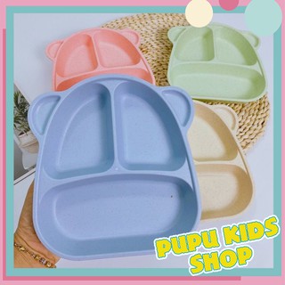 KHAY ĂN DẶM LÚA MẠCH HÌNH GẤU