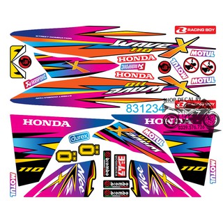 Tem Rời WAVE ALPHA 110 Mã 831234 (Tem 3 Lớp Chống Bay Màu)