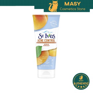 Sữa Rửa Mặt Ngăn Ngừa Mụn ST.IVES Chiết Xuất Trái Mơ 170g