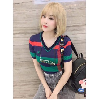 Áo len bbr cổ tim full 4 màu
