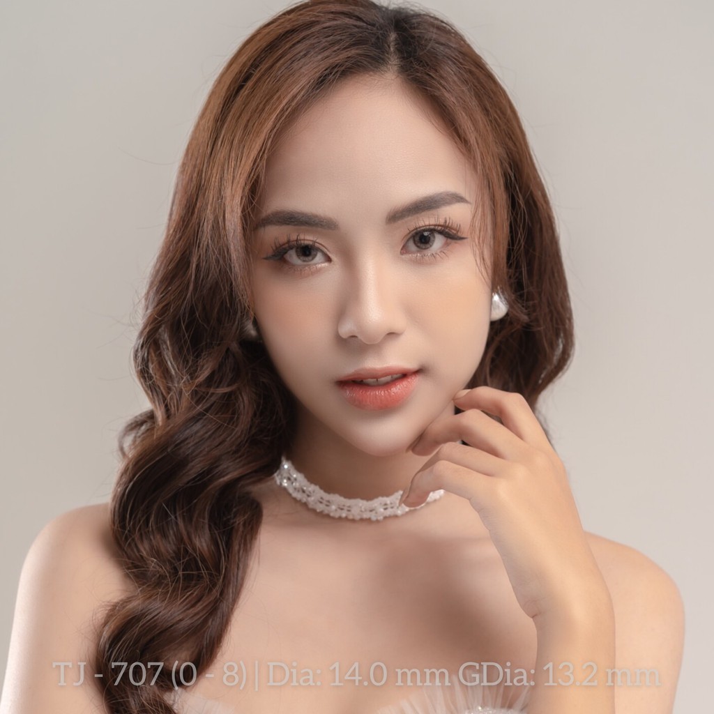 [Tặng Combo 175k] Kính Áp Tròng Tinteye Lens TJ-707 Sexy Brown