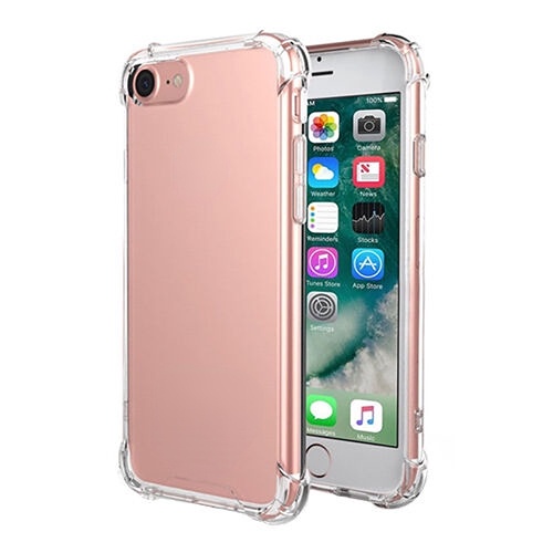 Ốp điện thoại TPU trong suốt giản đơn sành điuệ cho  for 6/6S/6Plus/6SPlus/7/7Plus