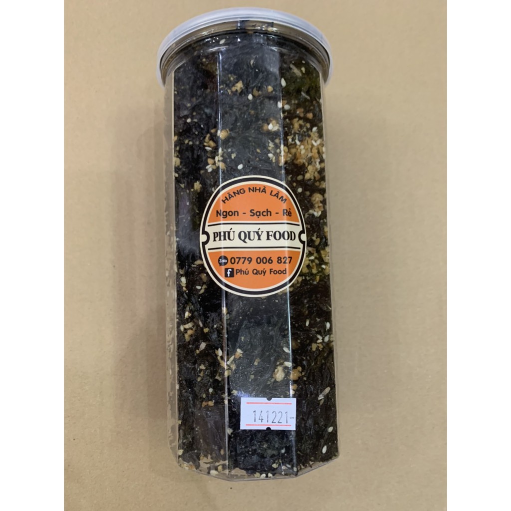 Rong biển sấy tỏi ớt - [ FREE SHIP ] Hàng ngon nhà làm - Siêu ngon siêu rẻ siêu sạch