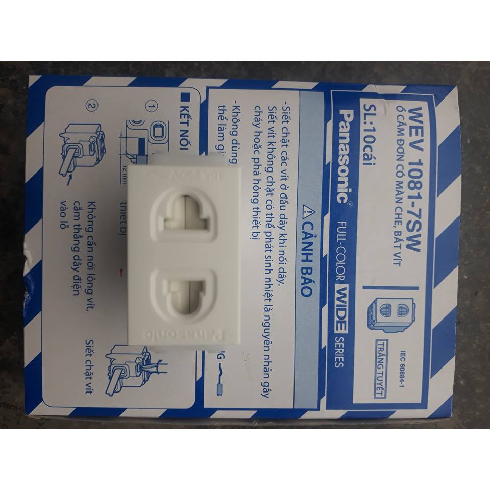 Ổ cắm Panasonic 1081-7SW