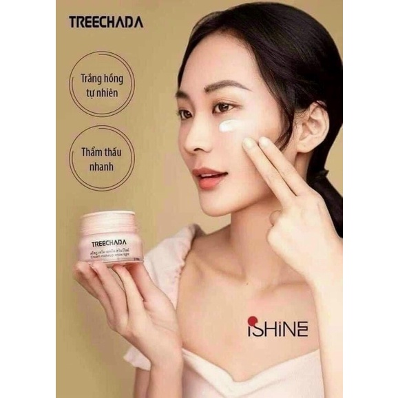 01 Hũ Kem Trang Điểm TREECHADA 50ml Thái Lan Chính Hãng 100%