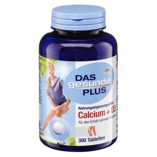 Viên bổ sung canxi và vitamin d3 das gesunde plus - 300 viên
