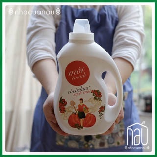 CÔ CÀ CHUA MỚI TOANH can 3.8L sản phẩm giặt rửa hữu cơ an toàn cho cả gia đình với thành phần thiên nhiên