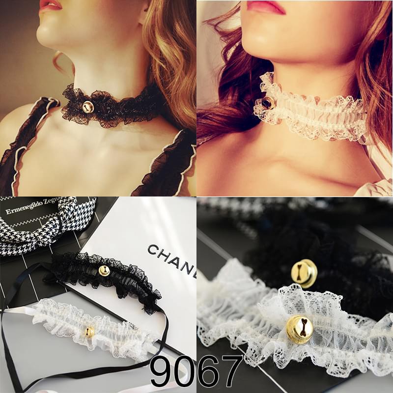 Vòng cổ/bịt mắt bằng ren quyến rũ cho cô dâu