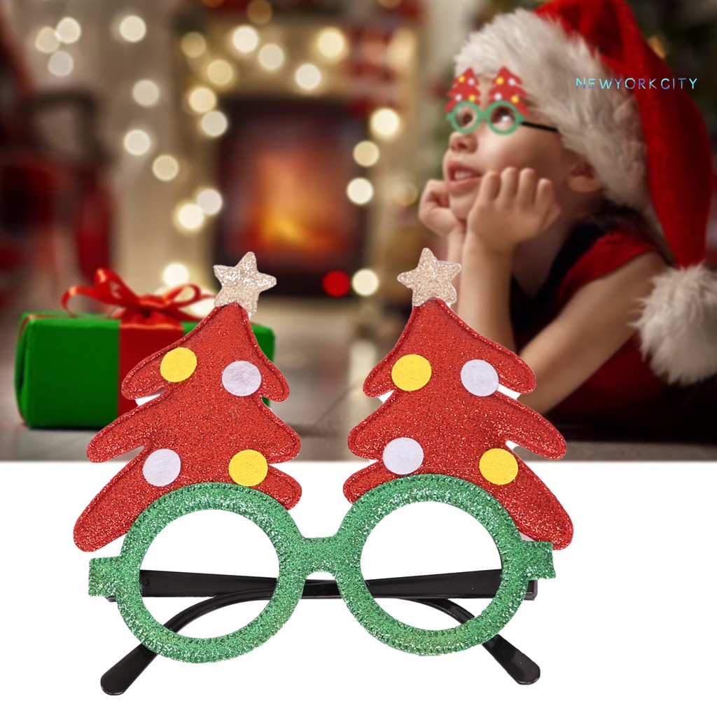 Ny-kính Mát Hình Tuần Lộc Giáng Sinh Thông Dụng Thoải Mái Nhiều Kiểu Dáng Trang Trí Cho Masq