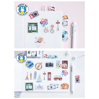 Bộ 45 sticker Nhật chủ đề DU LỊCH