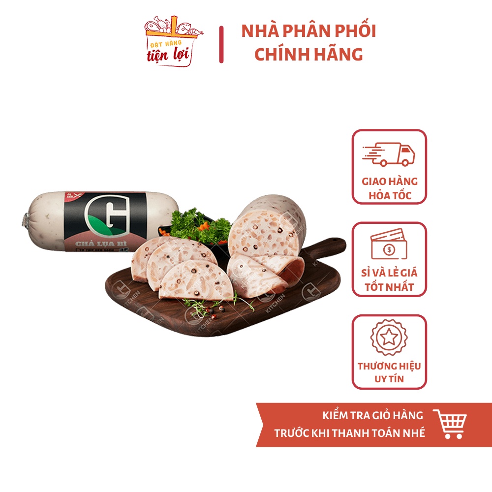 Chả lụa bì G Kitchen cây 200g