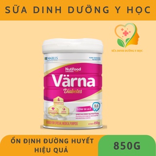 Sữa bột NutiFood Varna Diabetes - bổ sung dinh dưỡng cho người tiểu đường - 850g