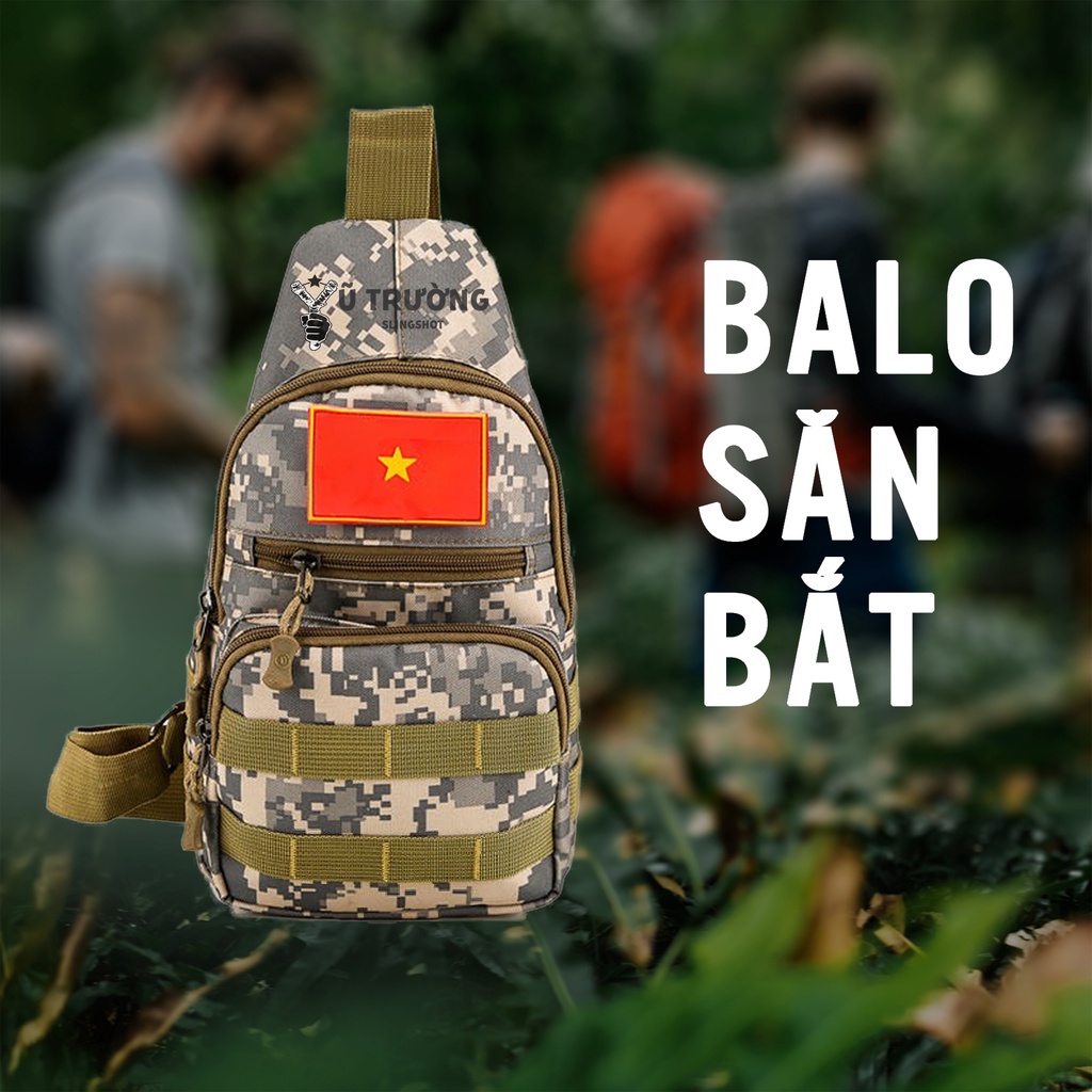 [Sale sốc] Balo, Túi Rằn Ri, Túi Đeo Chéo Thể Thao