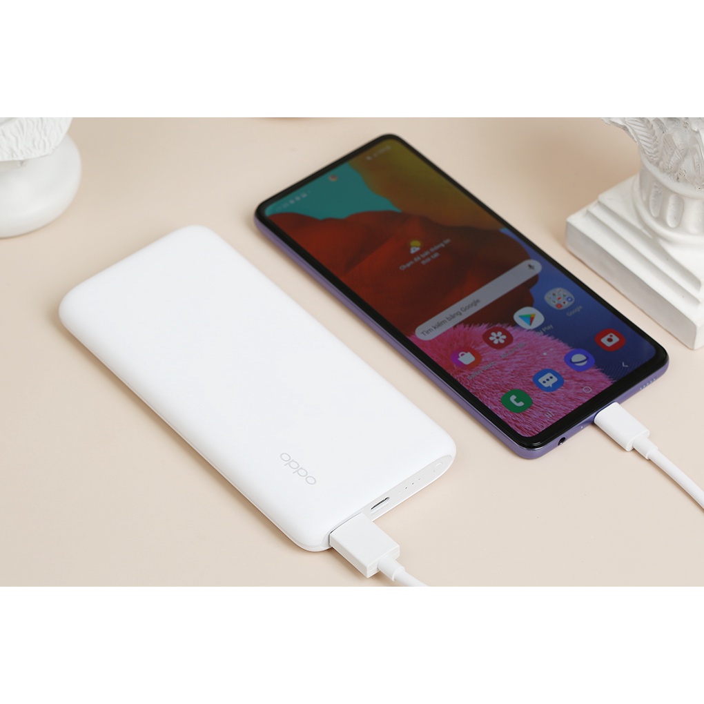 Pin sạc dự phòng OPPO VOOC PBV02 10.000 mAh Type C/1 cổng USB 1 cổng Type C - Chính hãng BH 12 tháng