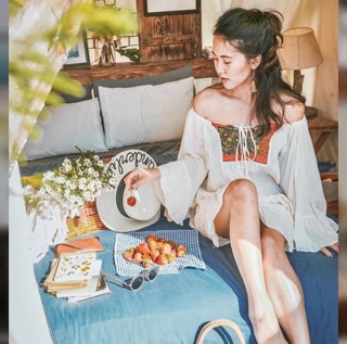 Đầm boho vintage