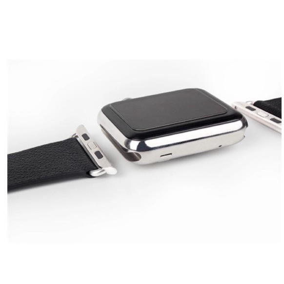 (MỘT CẶP) Adapter Apple Watch / Chốt lắp dây đồng hồ da vào apple watch các size 38m 40mm 42mm 44mm cho dây đồng hồ