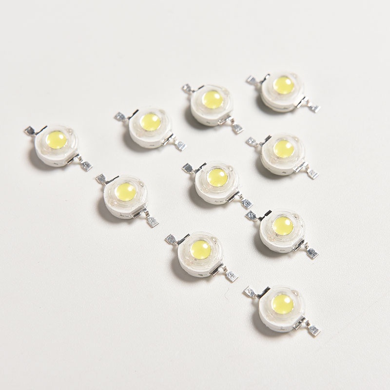 Bộ 10 Đèn LED SMD 1W Màu Trắng Chất Lượng Cao
