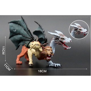 Mô Hình Quái vật Chimera ba đầu ⚚ Sinh Vật Thần Thoại ⚚ Warcraft monters ⚚ [Đồ Chơi 24/7]