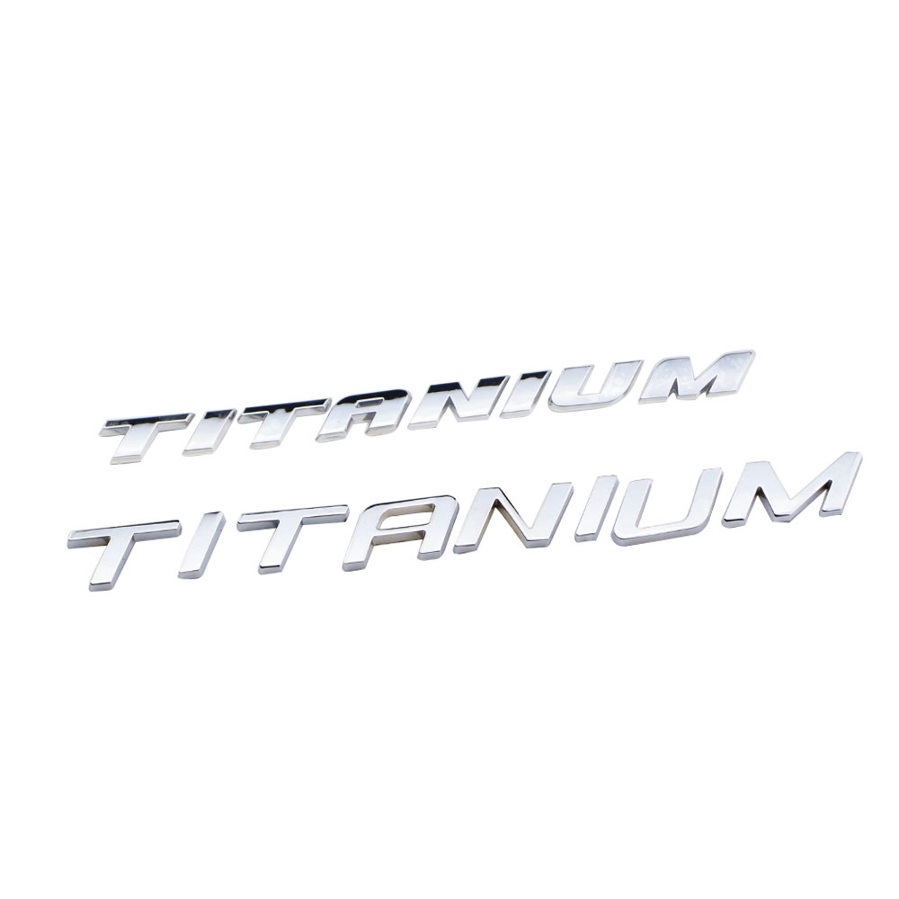 Miếng Dán Kim Loại Trang Trí Xe Hơi Ford Ecosport Everest Ranger Chất Lượng Cao