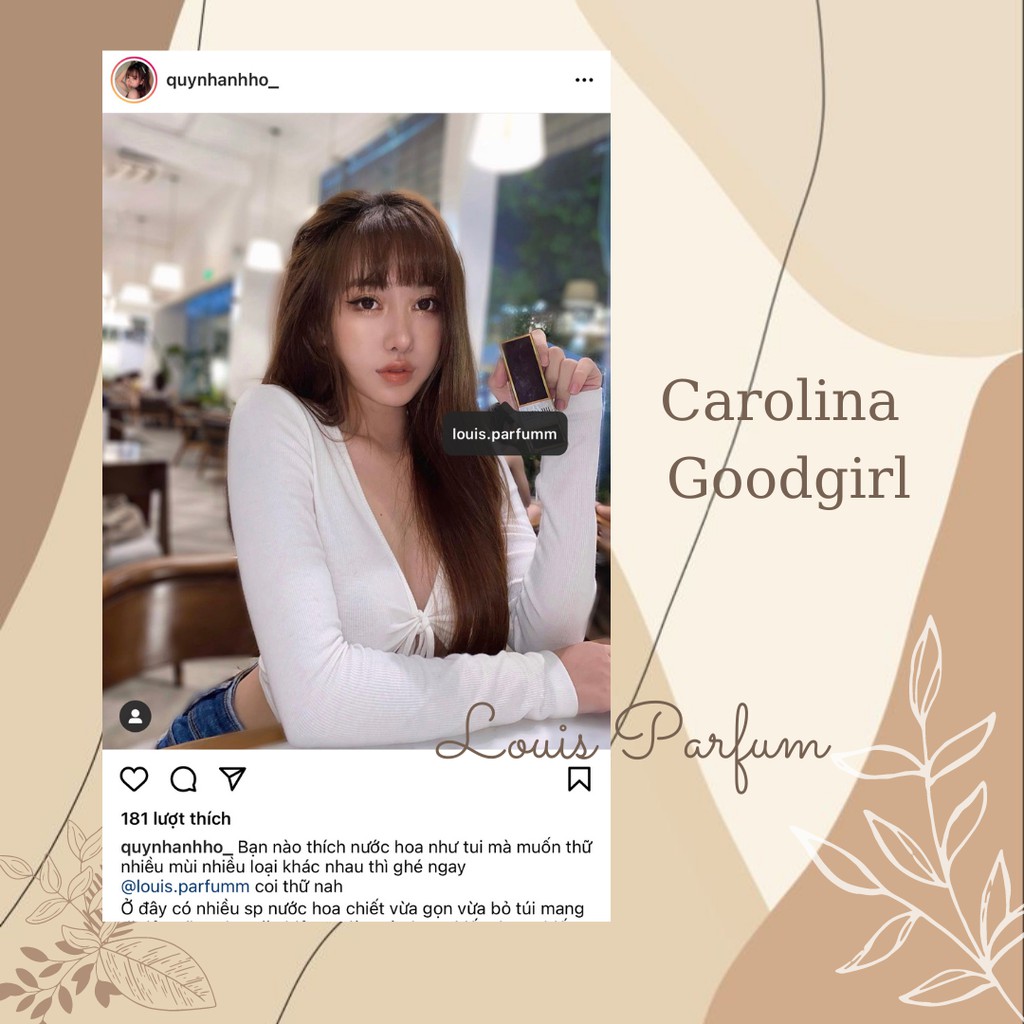 Nước hoa minisize GOODGIRL Carolina Herrera 20ml | Thế Giới Skin Care