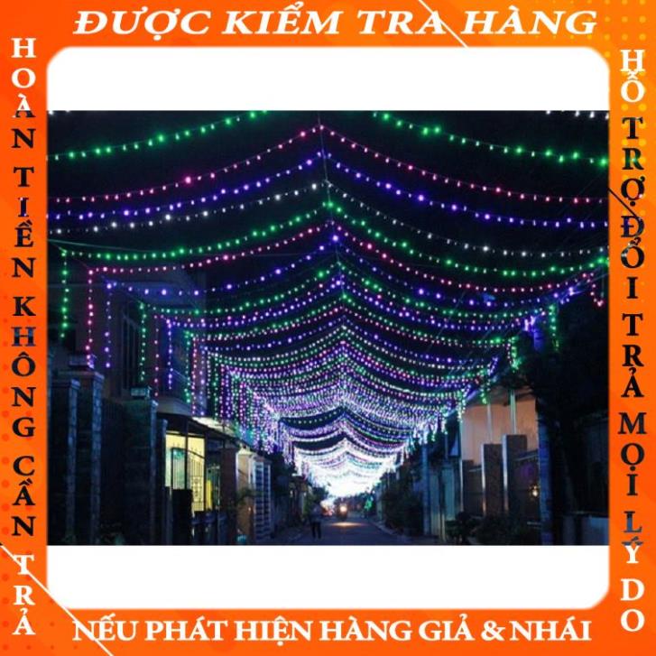 DÂY ĐÈN LED FAIRY LIGHT KHÔNG CHỚP NHIỀU MÀU - DÂY DÀI 8 MÉT 50 BÓNG xdothe