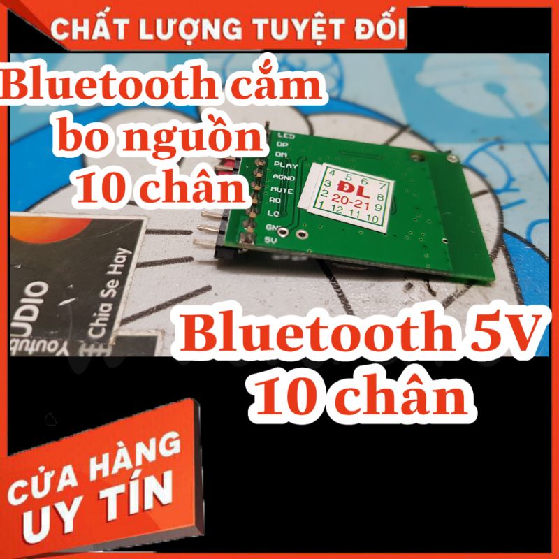 Bluetooth 5V 10 chân