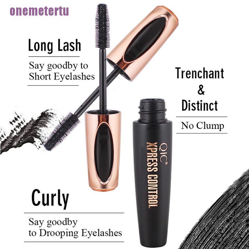 (Hàng Mới Về) Mascara Sợi Tơ 4d Màu Đen Chống Thấm Nước Chuốt Dài Mi | BigBuy360 - bigbuy360.vn