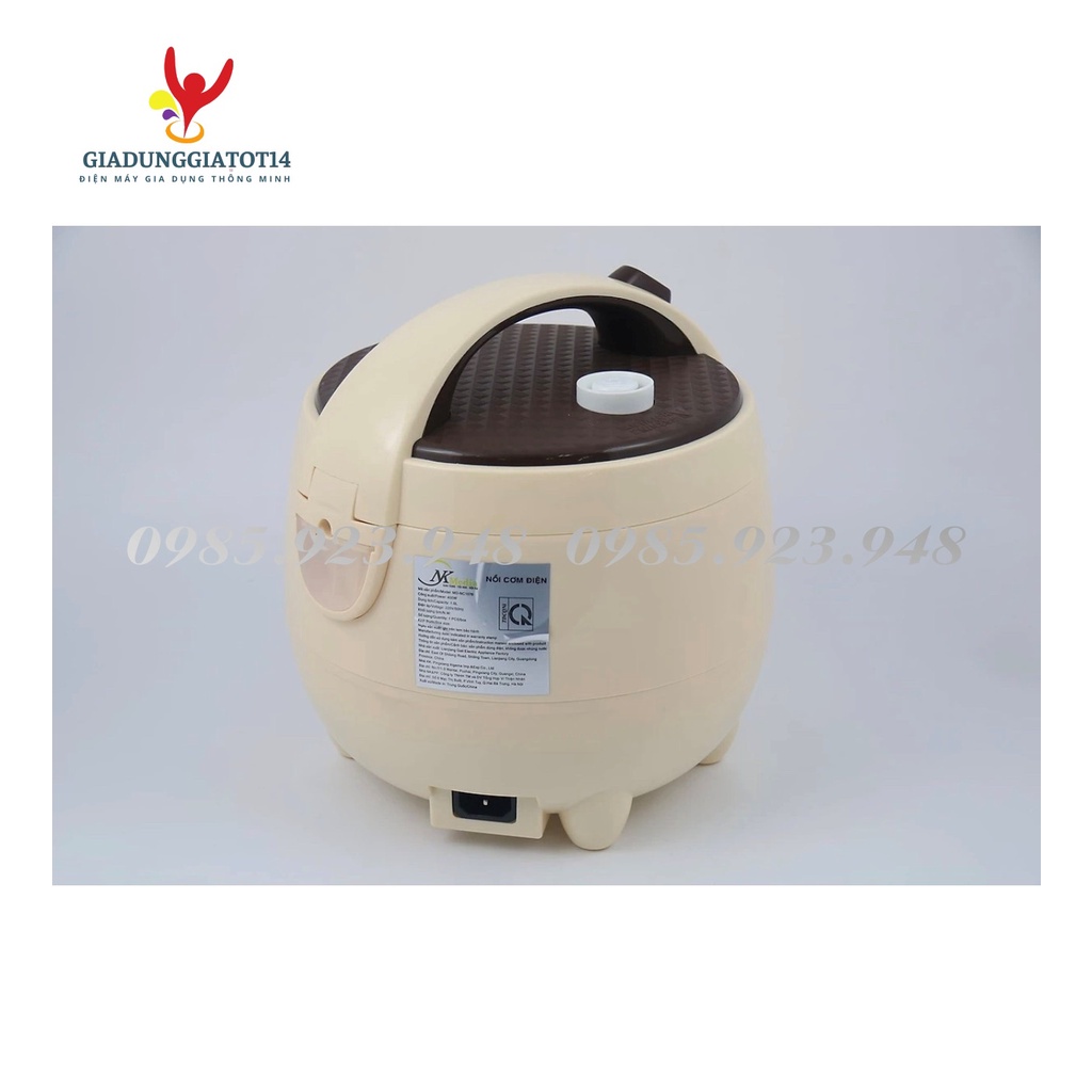 Nồi Cơm Điện mini NKMedia/ Cuckoo-  Dung tích 1L nấu được cho 2 người ăn, kiểu dáng Con Lợn Siêu Đáng Yêu, BH 12 tháng