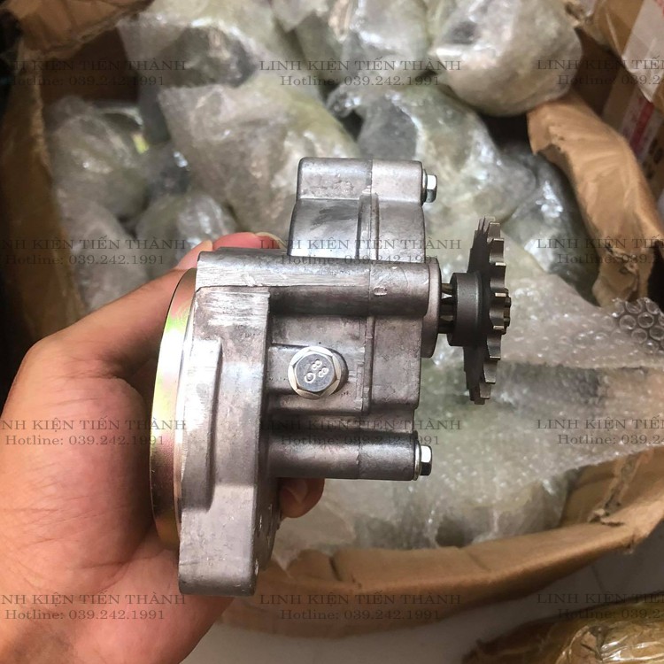 Hộp Số Giảm Tốc Chế Cho Động Cơ 50cc, Máy Cắt Cỏ, Máy Cưa D7,35CM - 711