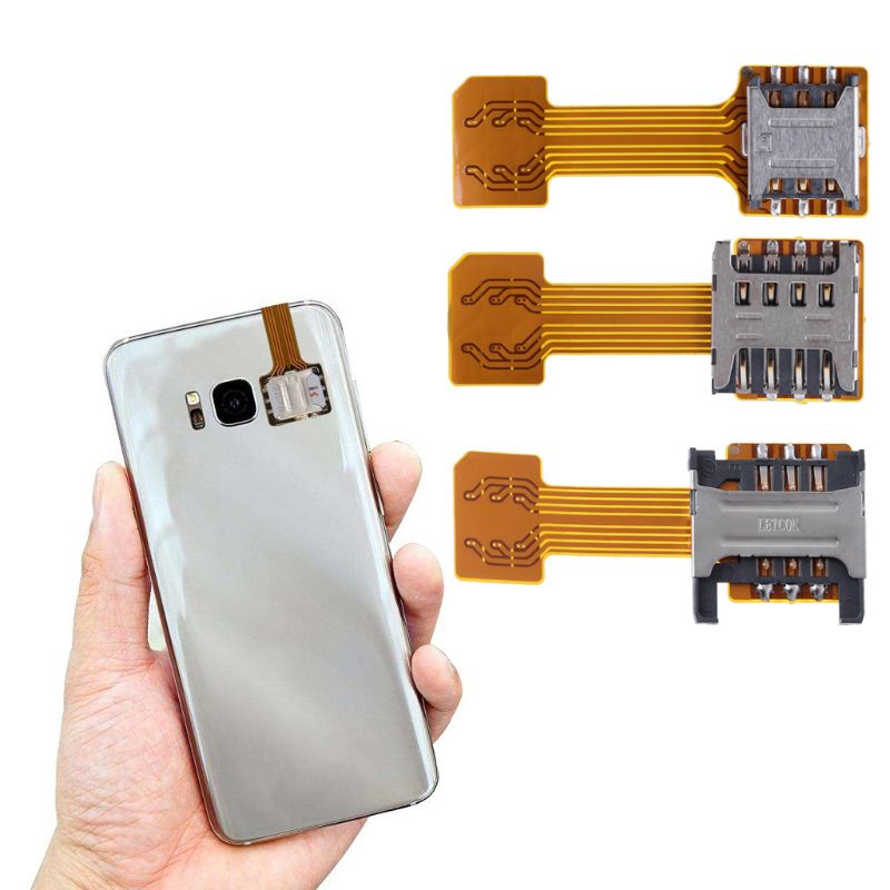 Bộ Chuyển Đổi Thẻ SIM Kép Micro SD Cho Điện Thoại Android