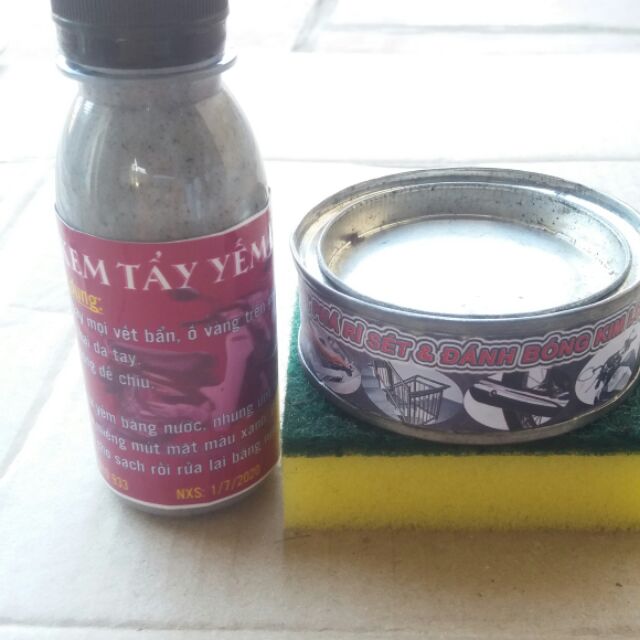 Combo 1chai yếm 1ri sét