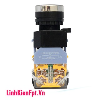 Nút Nhấn Giữ Tủ Điện Có Đèn 3 đèn