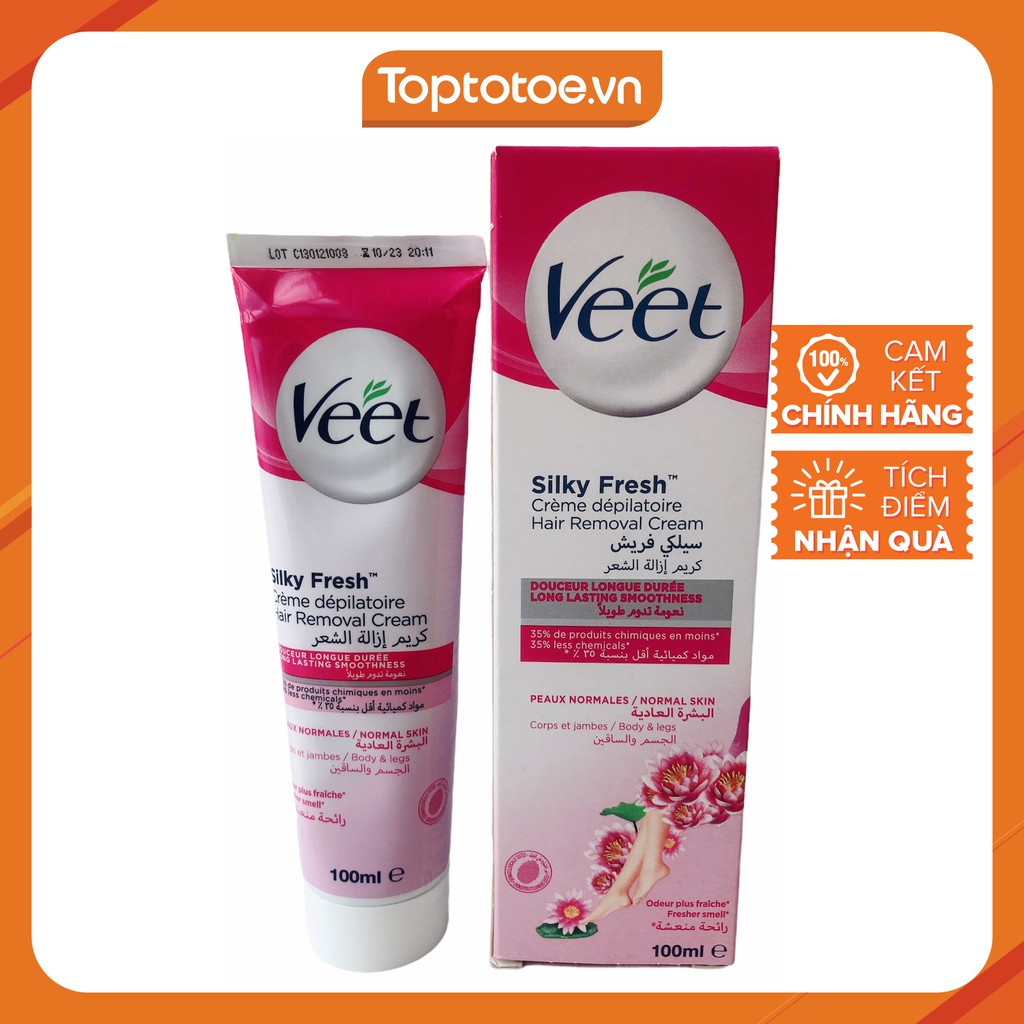 Kem Tẩy Lông Veet Silk 100ml - Giúp Tẩy Lông Hiệu Quả Và An Toàn Cho Da