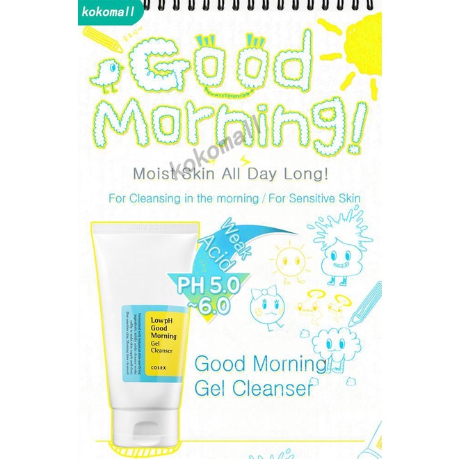 Sữa Rửa Mặt Dạng Gel Chứa Axit Salicylic Giúp Tẩy Tế Bào Chết Nhẹ Nhàng COSRX