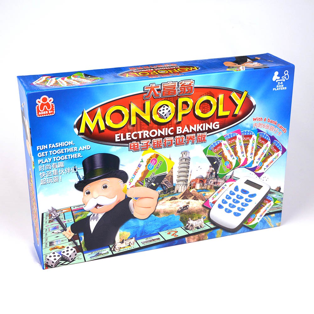 Bộ Cờ tỷ phú Monopoly Electronic banking, Monopoly Here and Now