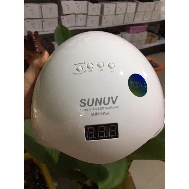 máy hơ gel sun UV 5 plus bảo hành 6 tháng