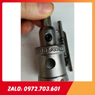 Mũi khoét inox, sắt đầu hợp kim tct nhật chuyên dụng 21-30