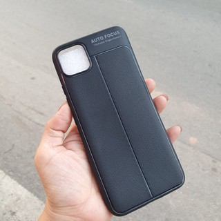 [ ỐP REALME C11] Ốp dẻo gải da vân autofocus realme C11