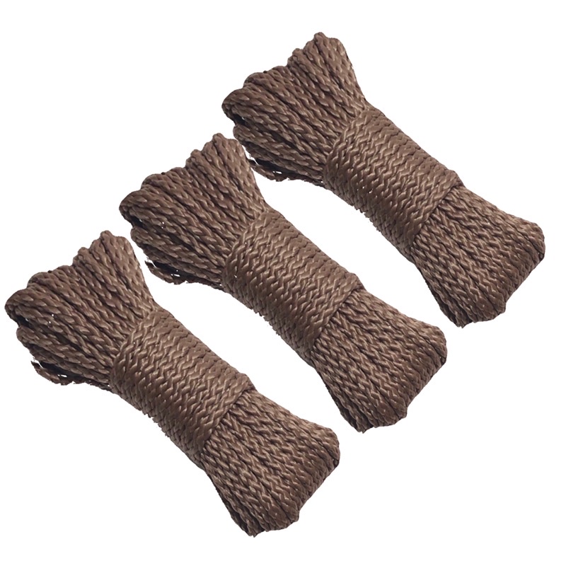 20 mét - Dây Dù 5mm mắc na oval bóng chống bám bụi, chắc chắn dùng làm macrame, căng lều, trang trí
