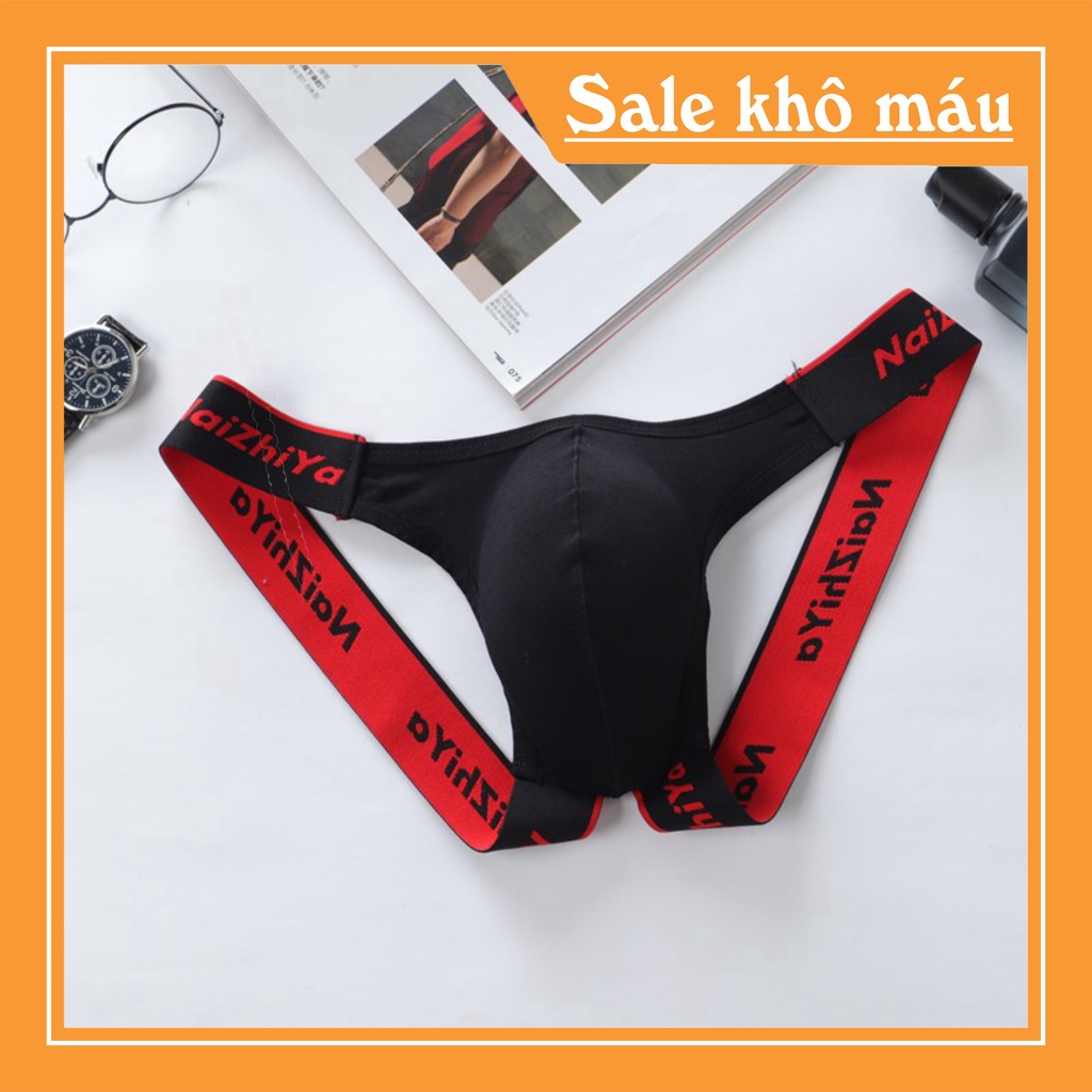 Quần lót nam, quần lót nam jocktrap nam thun cotton cao cấp hình chụp thật