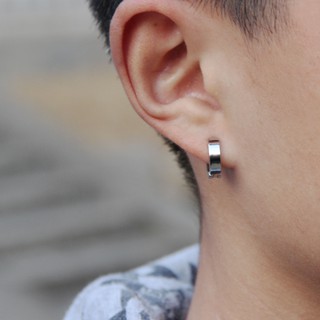 Bông tai unisex khoen tròn nhỏ đơn giản style idol hàn quốc  bán chạy thời trang kpop