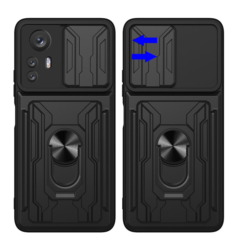 Ốp điện thoại Lenuo chống sốc có ngăn đựng thẻ tiện lợi cho Xiaomi 11T Pro 11 Lite 12 12S Pro 12X