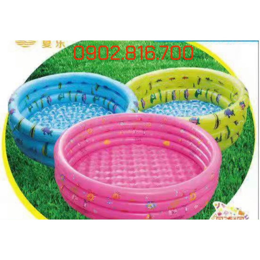 Bể bơi - Phao bơi tròn 3 tầng mùa hè cho bé - Swimming Pool summer 90cm - 1m1 - 1m3 - 1m5