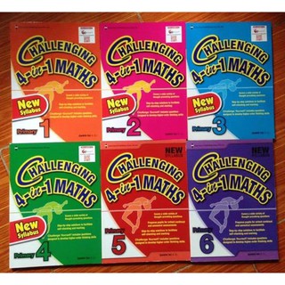 Set 6c - CHALLENGING 4 IN 1 MATHS