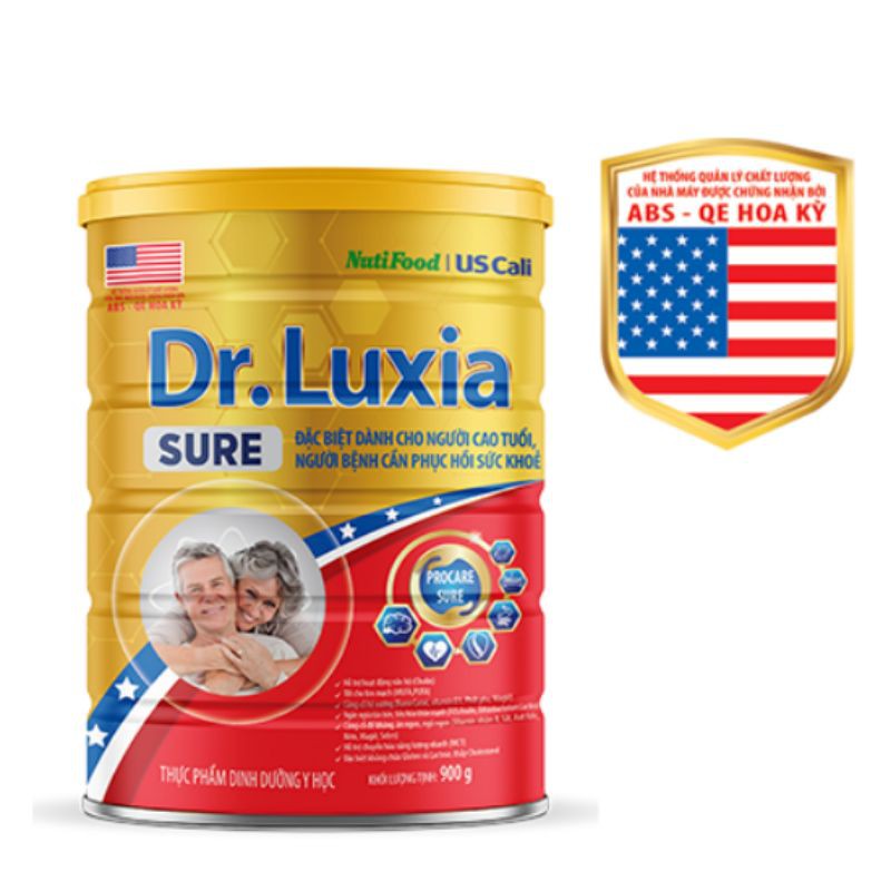 (Mua từ 2sản phẩm có quà) Sữa Dr Luxia Sure 900g