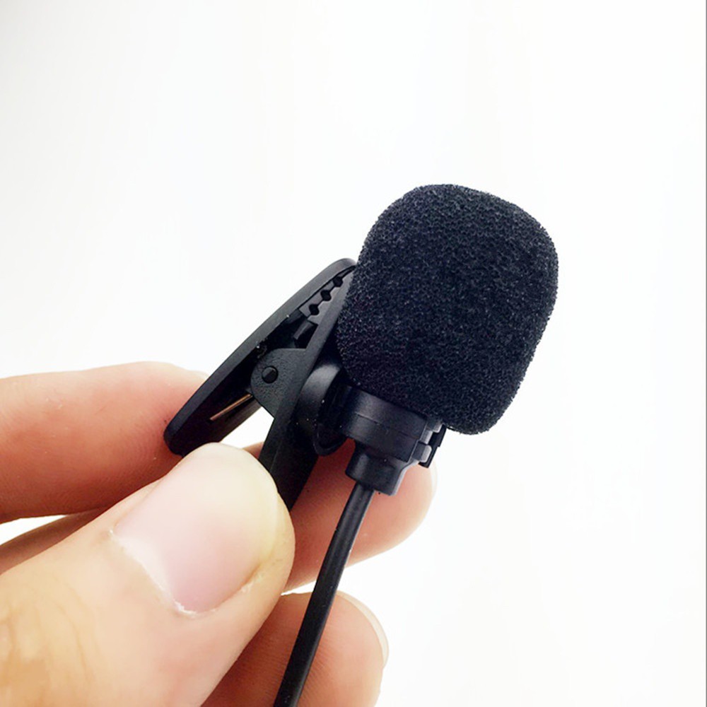 Micro Cài Áo Mini Có Dây Giắc Cắm 3.5mm Cho Pc Điện Thoại Thông Minh