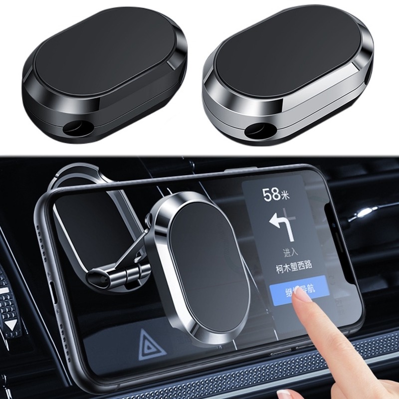 Giá Đỡ Điện Thoại Từ Tính Xoay 360 Độ Tiện Dụng Cho Xe Hơi
