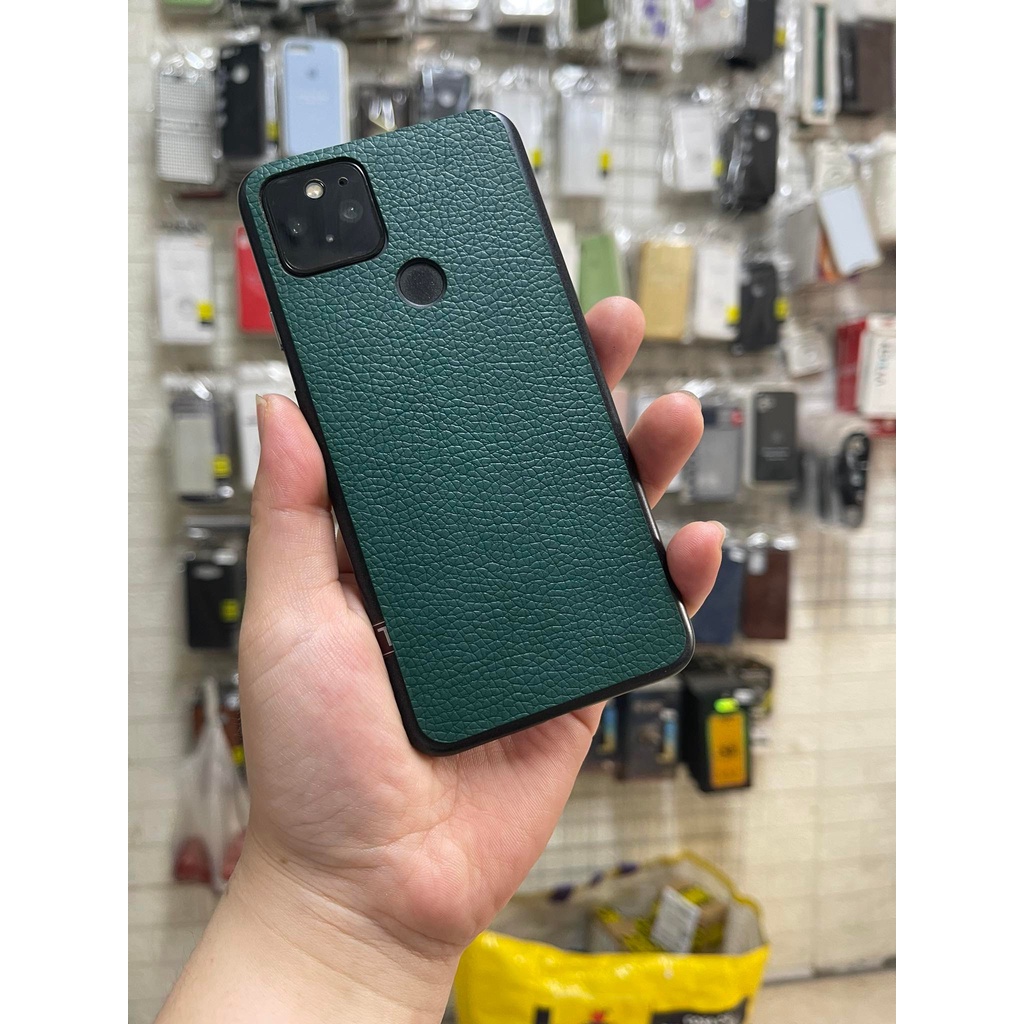 Dán da lưng điện thoại Google Pixel 5 trơn không các màu